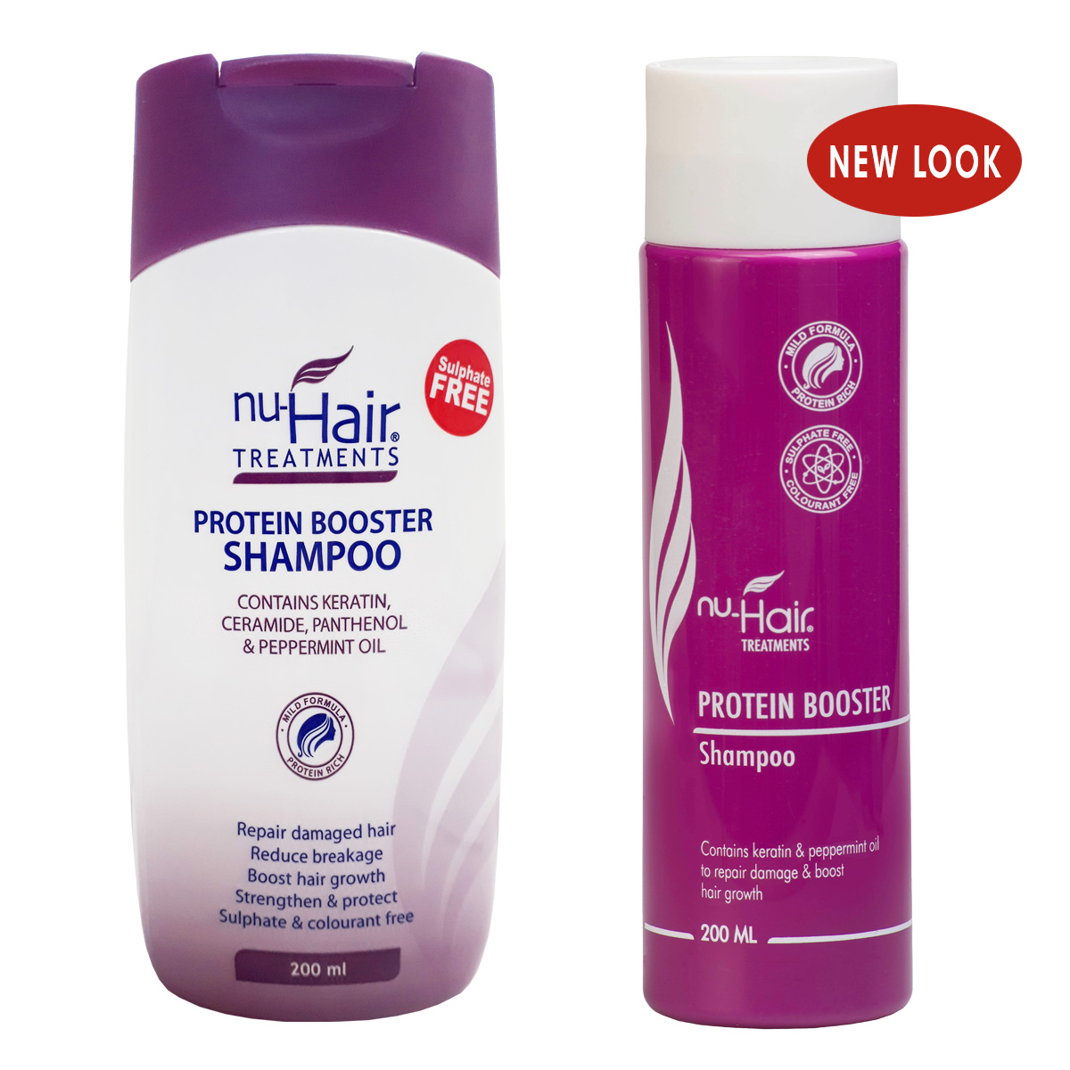 Nu-Hair® Treatments Protein Booster Shampoo 200ml